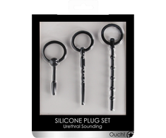 Ouch By Shots OUCH! Silicone Dilator Set - 3 Sizes, Flexible Medical-Grade System