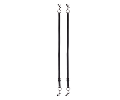 Ouch By Shots Labia Spreader with Clamps - Juodas
