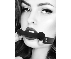 Ouch By Shots OUCH! Silicone Bit Gag - Adjustable High-Grade Silicone Strap System