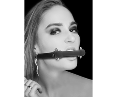 Ouch By Shots OUCH! Silicone Bit Gag - Adjustable High-Grade Silicone Strap System
