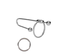 Ouch By Shots Mystim Stainless Steel Intimate Sounding Device 10 mm with Ball Tip