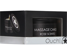 Ouch By Shots Ouch Massage Candle Rose Scented - Relaxing Aromatherapy Oil 150g