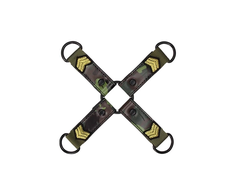 Ouch By Shots Shots Hogtie Connector Army Pattern Strong Bondage System