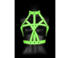 Ouch By Shots Ouch! Harness L/XL Glow-in-the-Dark Adjustable Body Priedas