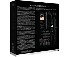 Ouch By Shots Shots Advanced Bondage Kit - Complete Restraint System, Juodas