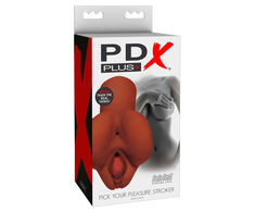 Masturbator Pipedream PDX Plus Pick Your Pleasure Stroker Brown