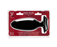 PerfectFitBrand Perfect Fit Finger Grip Plug #4L - Large Intimate Plug with Finger Handle