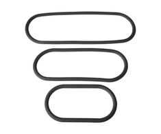 PerfectFitBrand Perfect Fit XPlay Slim Wrap Silicone Ring Set 3-Pack - Adjustable Bands
