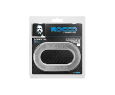 PerfectFitBrand Perfect Fit Rocco 3-Way Adjustable Silicone Ring Juodas Multipurpose