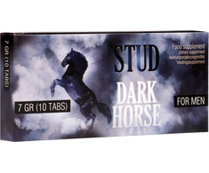 Pharmquests By Shots STUD Dark Horse Erection Support Tablets 10-Pack Herbal Complex