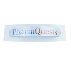 Pharmquests By Shots Sign Pharm Quest Decorative Silicone Brand Tag - Durable &amp; Versatile