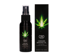 Pharmquests By Shots Cobeco Pharma CBD Relaxing Massage Oil 50 ml - Hemp Extract Formula
