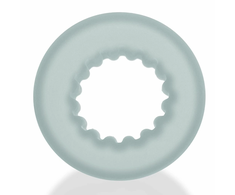 AXIS „Oxballs“ – ašies briaunelė „Griphold Cockring Clear Ice“.