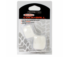 Perfect Fit SilaSkin Dual Support Ring Transparent Silicone-TPR Clear