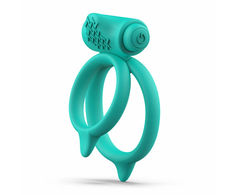 B Swish - bcharmed Basic Plus Dual Cock Ring Sea Foam