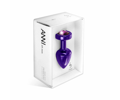 Diogol Anni Round Intimate Priedas 25mm Violetinė-Rožinė Crystal Finish
