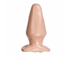 Doc Johnson Classic Intimate Plug Large 14cm Juodas Anatomical Design
