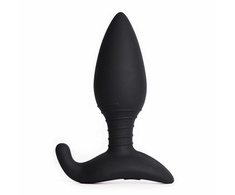 Lovense Hush 38 mm Smart Intimate Plug - App Control, Juodas