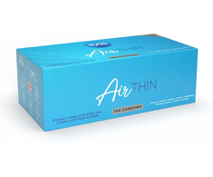 EXS Air Thin Ultra-Thin Latex Protection 144-Pack, 56mm, Odorless