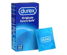 Durex Originals Extra Safe 12-Pack Classic Ultra Secure Condoms