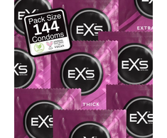 EXS Extra Thick 144 pcs - Durable Premium Latex Barrier System