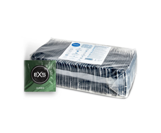 EXS Jumbo 144-Pack Large Size Latex Protection 69mm Silicone Lubricated