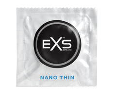 EXS Nano Thin 48-Pack Premium Ultra-Thin Latex Barrier 0.045mm Regular