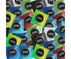 EXS Variety Pack 2 - 48 Premium Latex Condoms Assorted Types