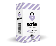 SAFE – Prezervatyvai Just Safe Standard (10 vnt.)