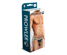 Prowler Oversized Paw Jockstrap L Juodas - Pride Waistband, Soft Fabric