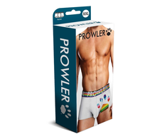 Prowler XXL Baltas Trunk - Signature Paw Print &amp; Pride Waistband