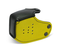 Prowler Red Master Series K9 Neoprene Puppy Muzzle Geltona - Adjustable Canine Mask