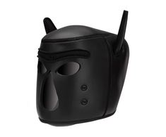 Prowler Red Ouch! Neoprene Canine-Themed Hood Juodas Adjustable Mask