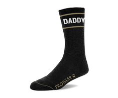 Prowler Red Prowler Raudonas Daddy Socks Juodas/Baltas - Cotton Comfort Unisex Crew
