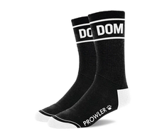 Prowler Red Prowler Raudonas Dom Socks Juodas/Baltas - Durable Statement Socks, Size Universal