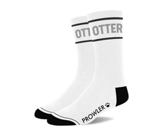 Prowler Red Prowler Raudonas Otter Socks Baltas/Pilkas - Classic Cotton Model, Size M/L