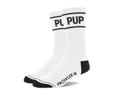 Prowler Red Prowler Raudonas Pup Socks Baltas/Juodas - Classic Logo Crew Socks