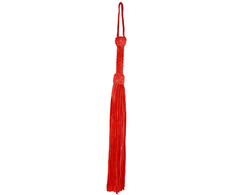 Prowler Red Prowler Raudonas Leather Suede Flogger Raudona - Weighted Handle, 50 cm