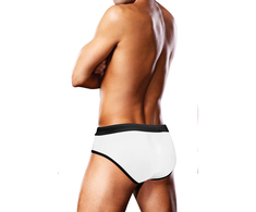 Prowler Swim Briefs M Baltas - Classic Fit, Quick-Dry Material