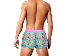 Prowler Swim Trunks L - Quick Dry, Colorful Poolside Design