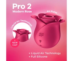 SATISFYER - AIR PULSE PRO 2 MODERN BLOSSOM VIBRATOR