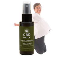 Earthly Body CBD Daily Active Triple Action Purškiklis 60ml - Cooling Menthol Formula