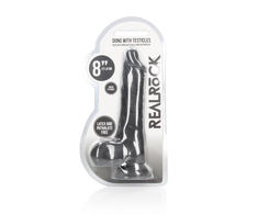 Realrock By Shots ToyJoy Intimate Model 20 cm with Suction Base TPE Body-Safe rusvai gelsvas