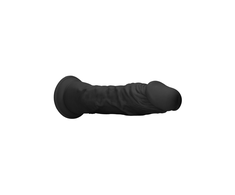 Realrock By Shots You2Toys Intimate Model 25 cm with Suction Cup, Velvet Touch, rusvai gelsvas