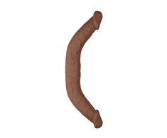 Realrock By Shots You2Toys Double Dong 46 cm Flexible Body-Safe Intimate Priedas