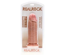 Realrock By Shots Extra Thick Straight without Balls 23 cm - Flesh