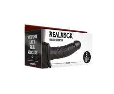 Realrock By Shots RealRock Hollow Strap-On Adjustable System 15.5 cm - Natural rusvai gelsvas