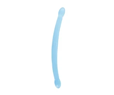 Realrock By Shots Realrock Smooth dvigubas dildo lesbietiškam seksui 42 cm