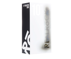 Realrock By Shots RealRock Model 10 Premium Intimate Machine with Scrotum 25cm rusvai gelsvas