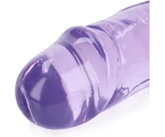 Realrock By Shots REALROCK Crystal Clear Double Model 45 cm - Transparent Intimate System
